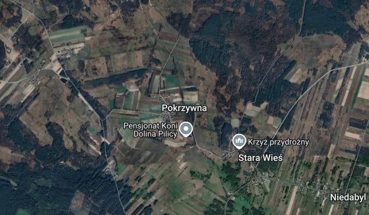 Działka rolna Pokrzywna