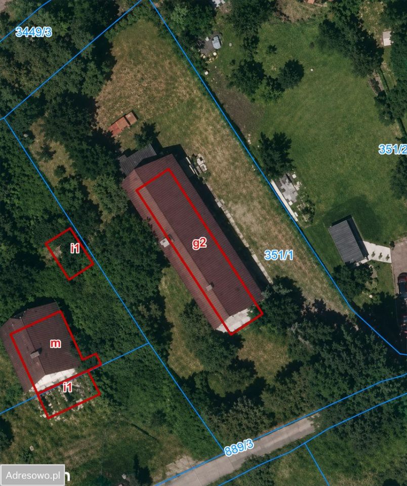 Działka rolna Bielsko-Biała Stare Bielsko, ul. Pod Grodziskiem. Zdjęcie 1