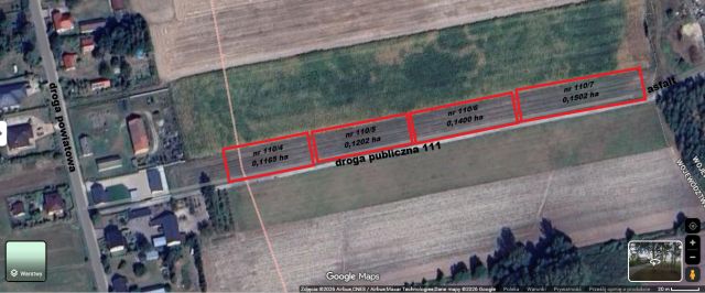 Działka budowlana Pająków. Zdjęcie 1