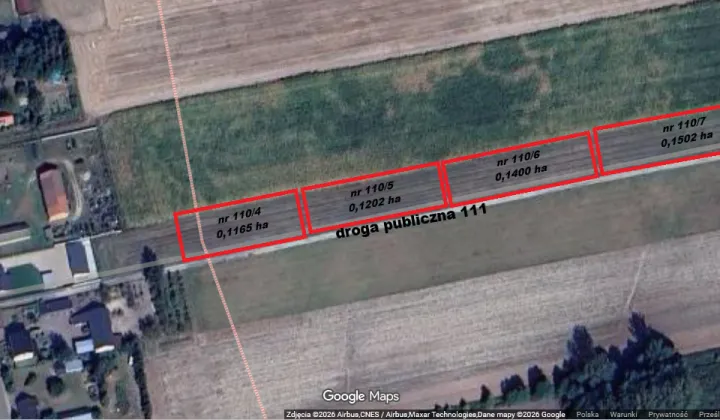 Działka budowlana Pająków