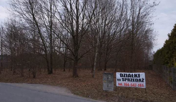 Działka budowlana Młodocin Większy, Kasztanowa