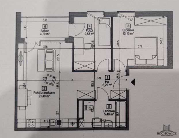 Mieszkanie 3-pokojowe Wrocław Fabryczna, ul. Cesarzowicka. Zdjęcie 14