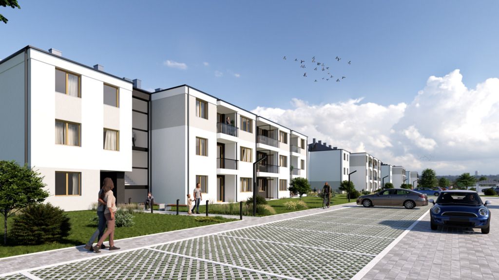 Mieszkanie 3-pokojowe Siemianice