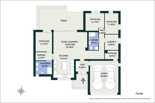 dom wolnostojący, 6 pokoi Serock, ul. Daliowa. Zdjęcie 48