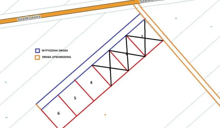 Działka budowlana Lutomiersk, ul. Szadkowska