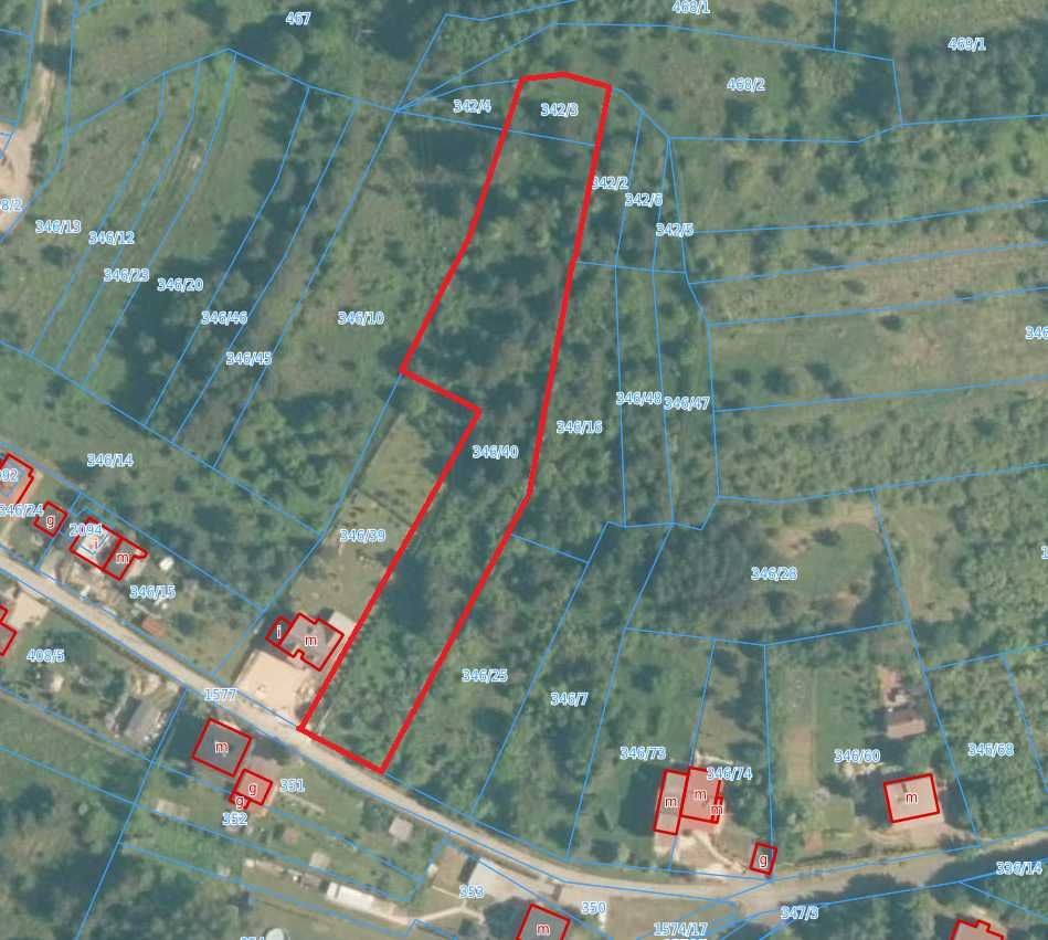 Działka rolno-budowlana Myślachowice, ul. Cicha. Zdjęcie 4