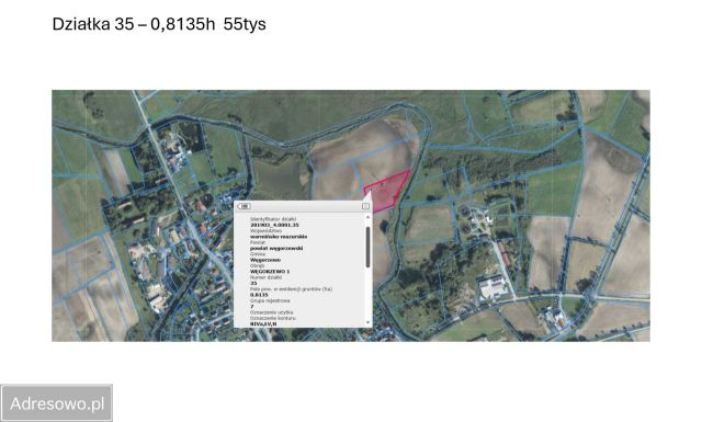 Działka rolna Węgorzewo, ul. Armii Krajowej. Zdjęcie 1
