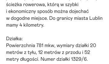 Działka budowlana Świdnik, ul. Klonowa