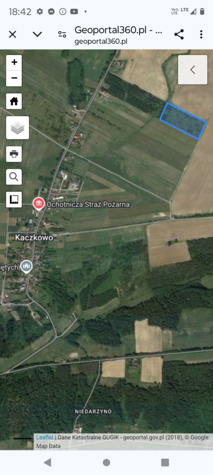 Działka rolna Kaczkowo. Zdjęcie 4