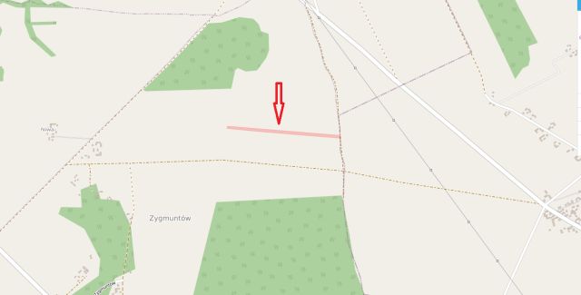 Działka rolna Zygmuntów. Zdjęcie 1