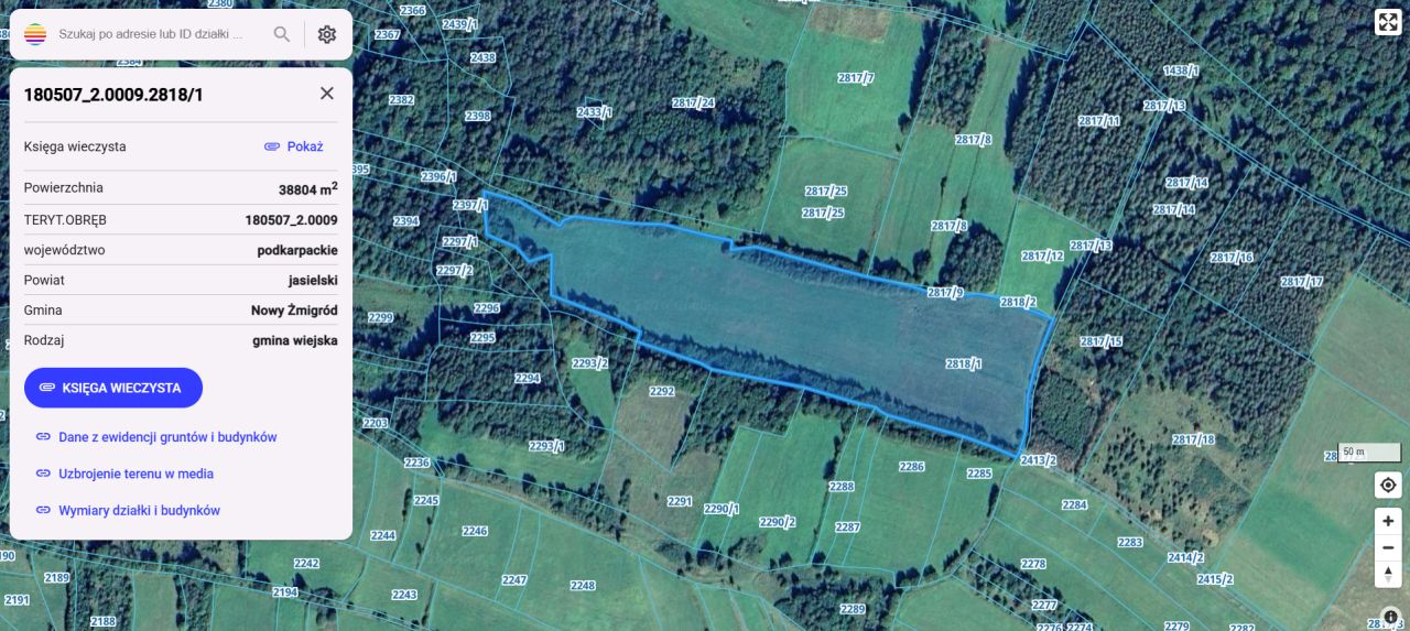 Działka rolno-budowlana Łysa Góra. Zdjęcie 4