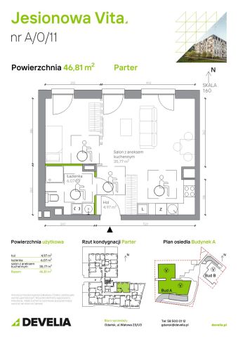 Mieszkanie 1-pokojowe Gdańsk Wrzeszcz, ul. Jesionowa. Zdjęcie 6