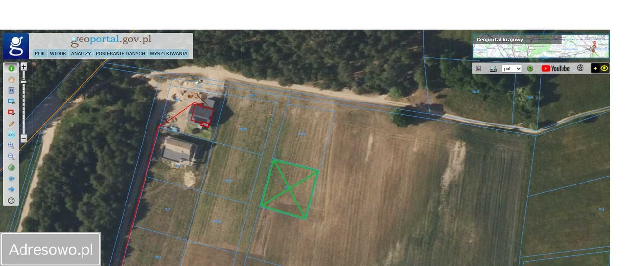 Działka rolno-budowlana Leńce. Zdjęcie 2