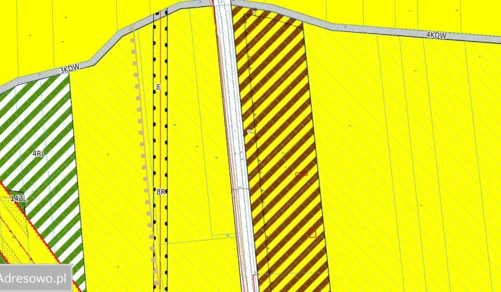 Działka rolno-budowlana Wólka Cycowska