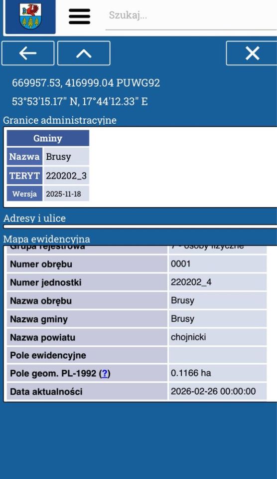 Działka budowlana Brusy. Zdjęcie 3