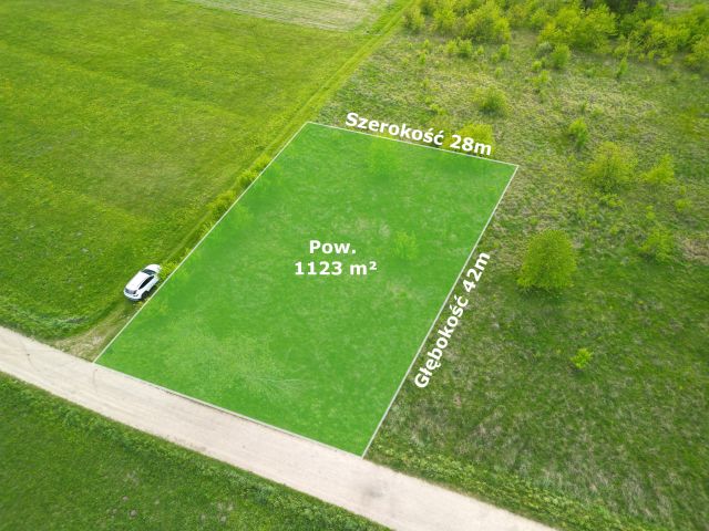 Działka budowlana Brok Przychód, ul. Przychód. Zdjęcie 1