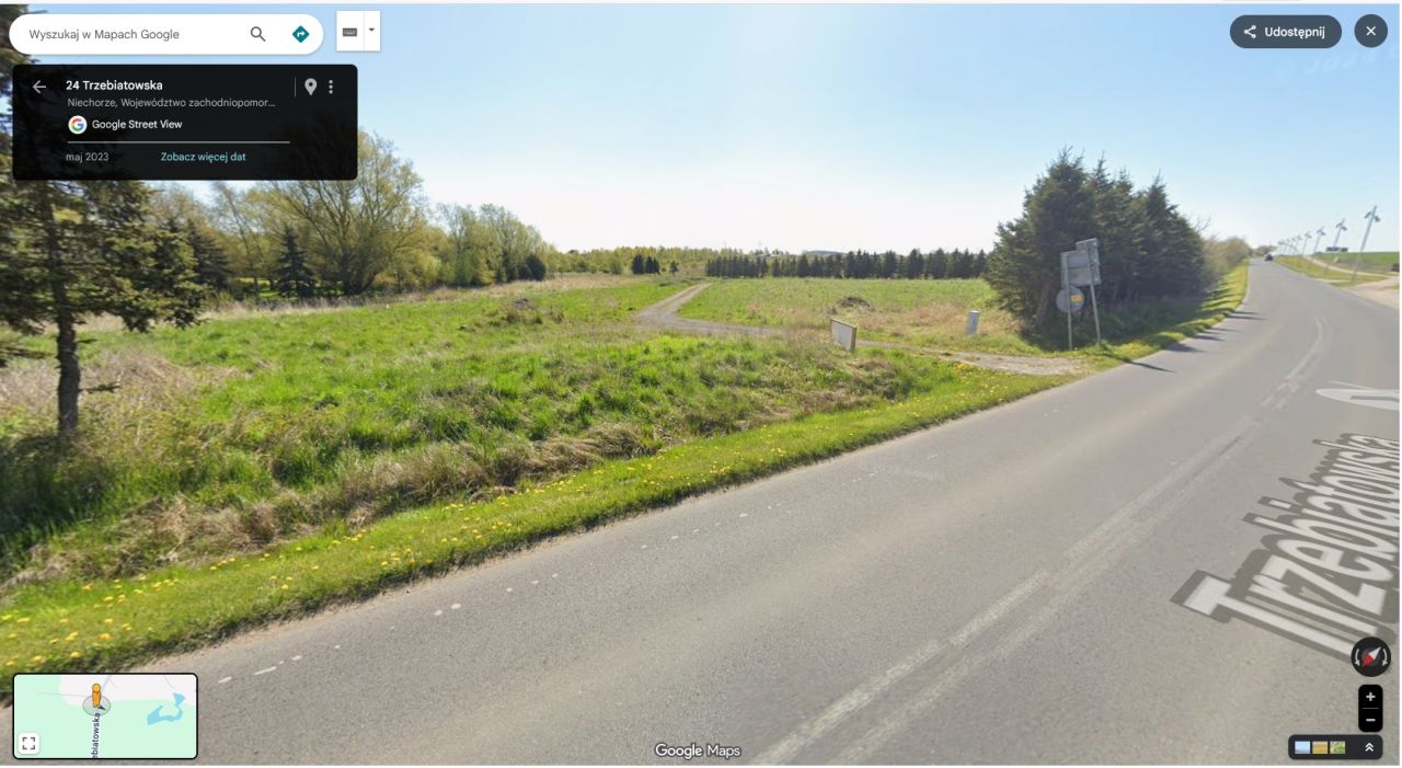 Działka rolna Niechorze, ul. Trzebiatowska. Zdjęcie 2