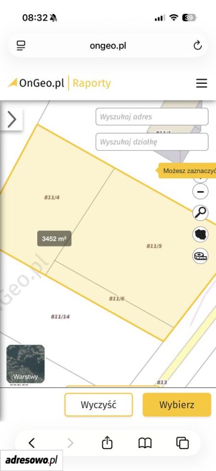 Działka budowlana Spiczyn. Zdjęcie 3
