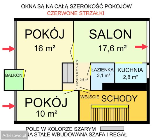 Mieszkanie 3-pokojowe Wrocław Stare Miasto, ul. Kotlarska. Zdjęcie 2