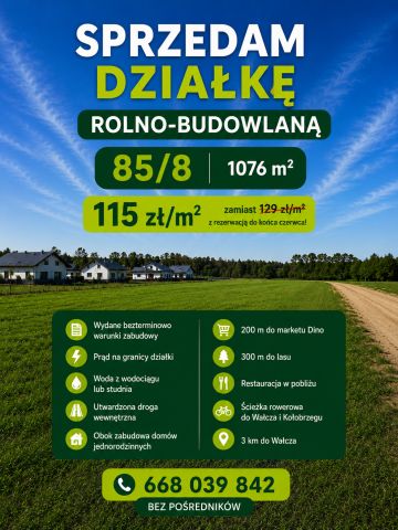 Działka rolno-budowlana Kłębowiec, Kłębowiec. Zdjęcie 1