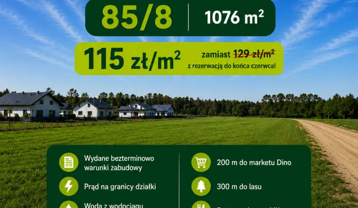 Działka rolno-budowlana Kłębowiec, Kłębowiec