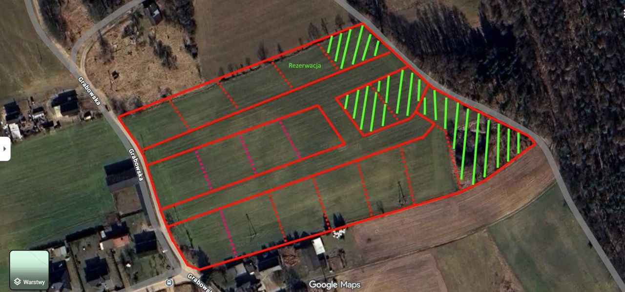 Działka budowlana Grabowiec. Zdjęcie 5