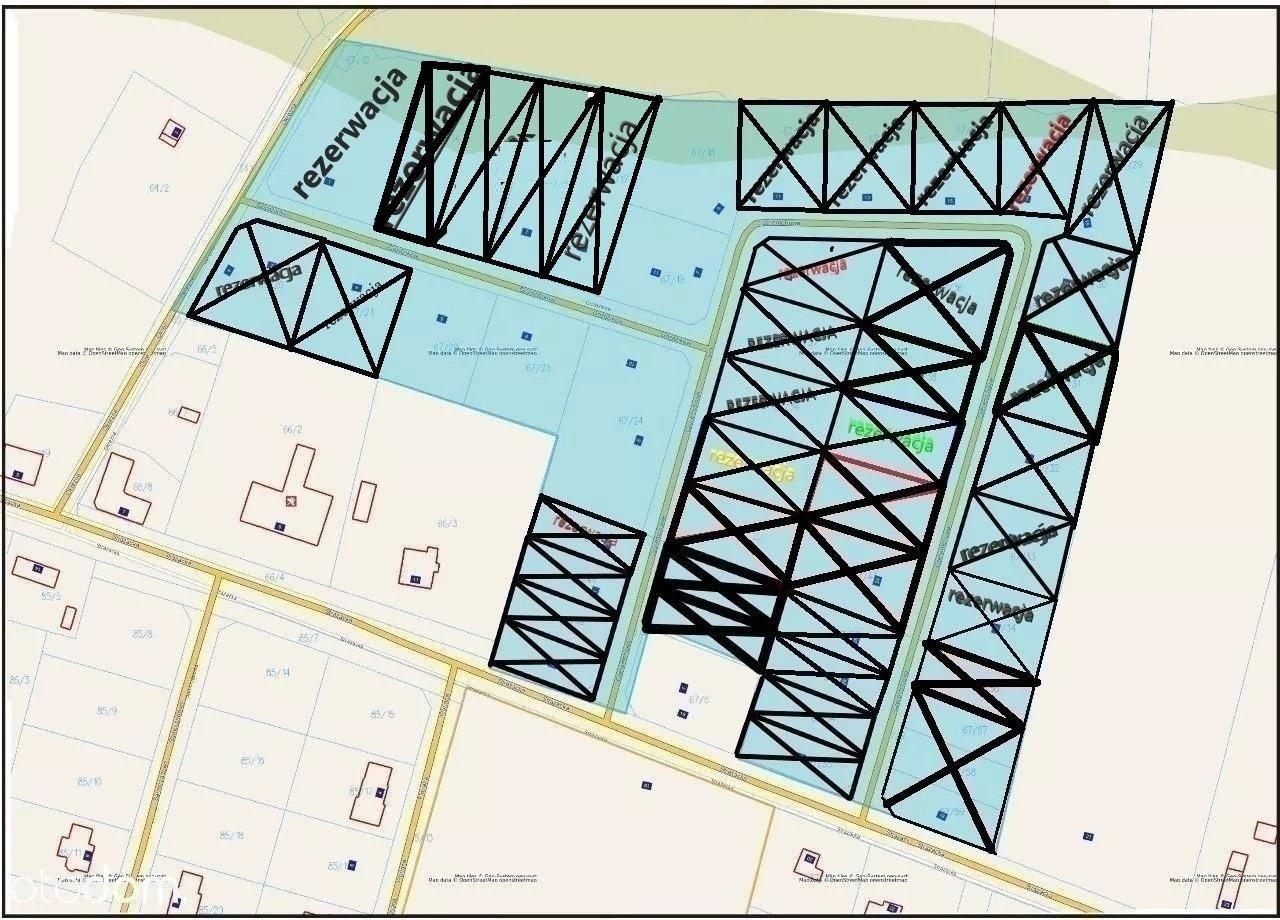Działka budowlana Bartoszówka, ul. Strażacka. Zdjęcie 1