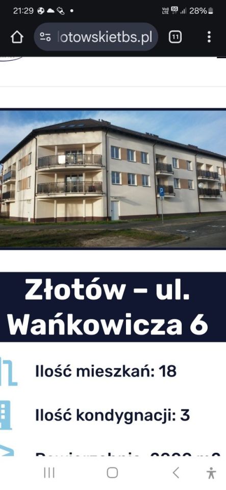 Mieszkanie 2-pokojowe Złotów, ul. Melchiora Wańkowicza. Zdjęcie 8