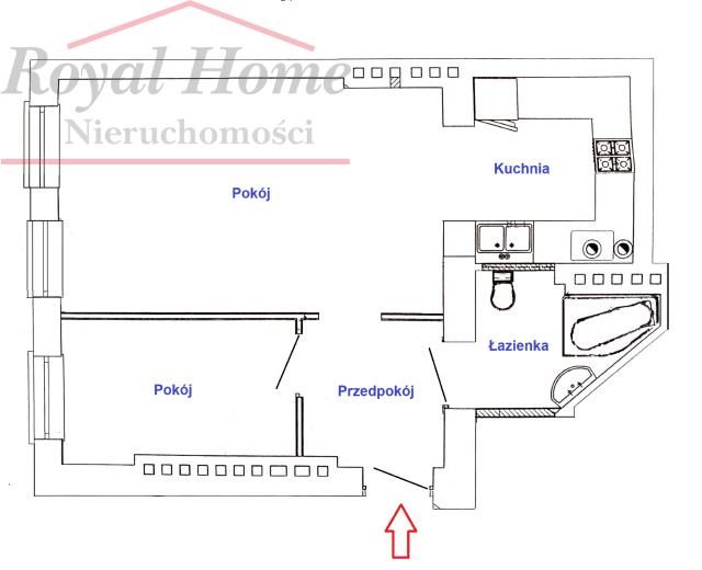 Mieszkanie 2-pokojowe Wrocław Śródmieście, ul. Oleśnicka. Zdjęcie 13