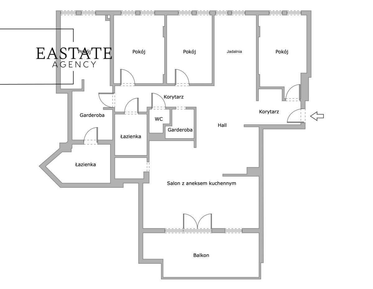Mieszkanie 5-pokojowe Warszawa Wilanów, ul. Sarmacka. Zdjęcie 24