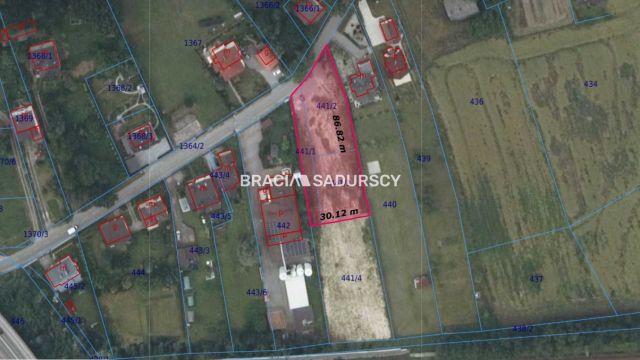 Działka budowlana Krzeszowice, ul. Władysława Reymonta. Zdjęcie 3