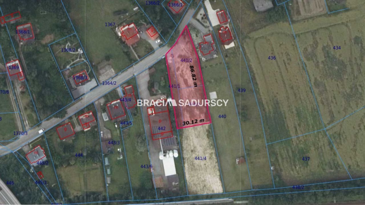 Działka budowlana Krzeszowice, ul. Władysława Reymonta. Zdjęcie 3