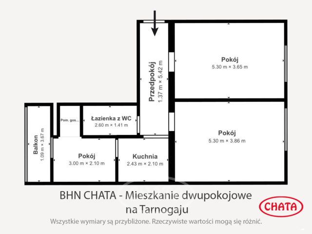 Mieszkanie 2-pokojowe Wrocław Tarnogaj, ul. Tarnogajska. Zdjęcie 18