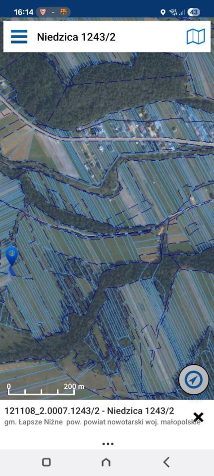 Działka rolna Niedzica, ul. Leśna. Zdjęcie 2