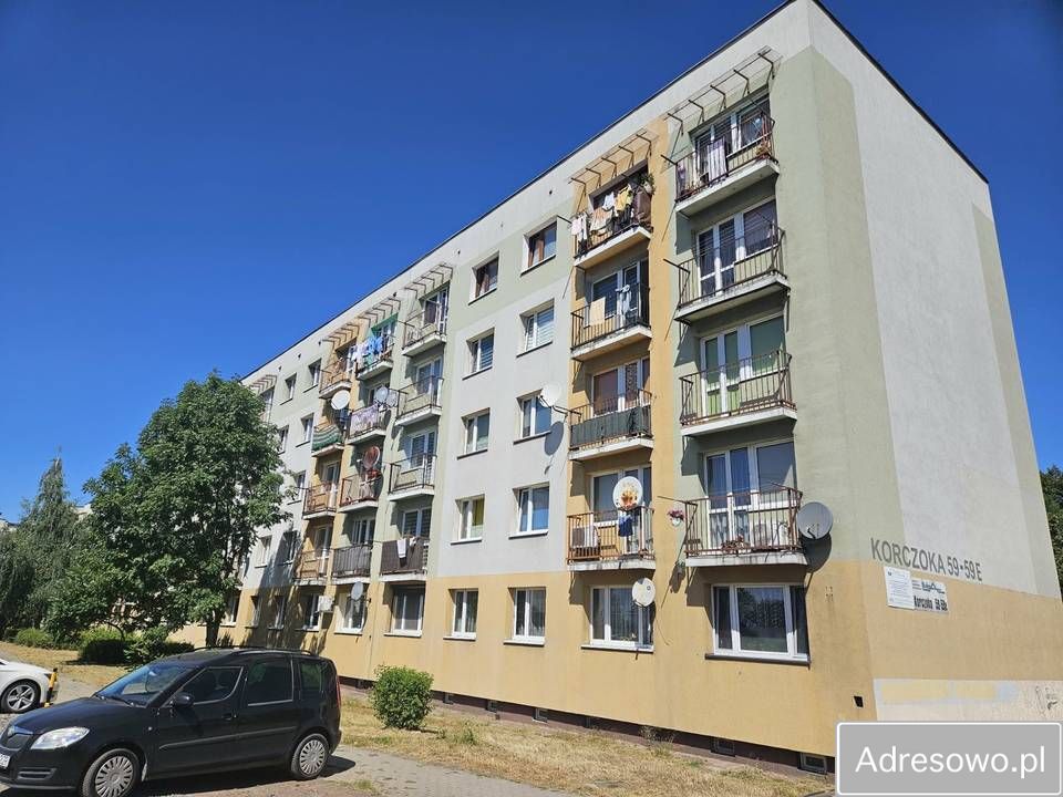 Zabrze Zaborze, ul. ks. Doktora Antoniego Korczoka Mieszkanie - 2 pokoje - 43 m² - 2 piętro