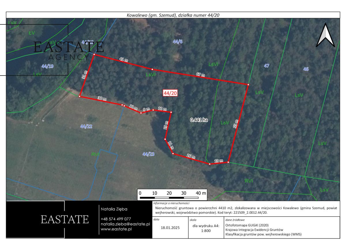 Działka budowlana Kowalewo, ul. Na Zagajnik. Zdjęcie 1