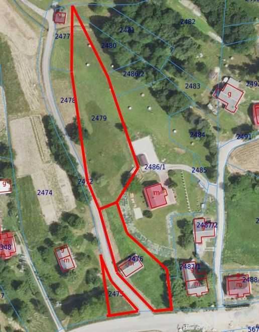 Działka budowlana Barycz. Zdjęcie 2