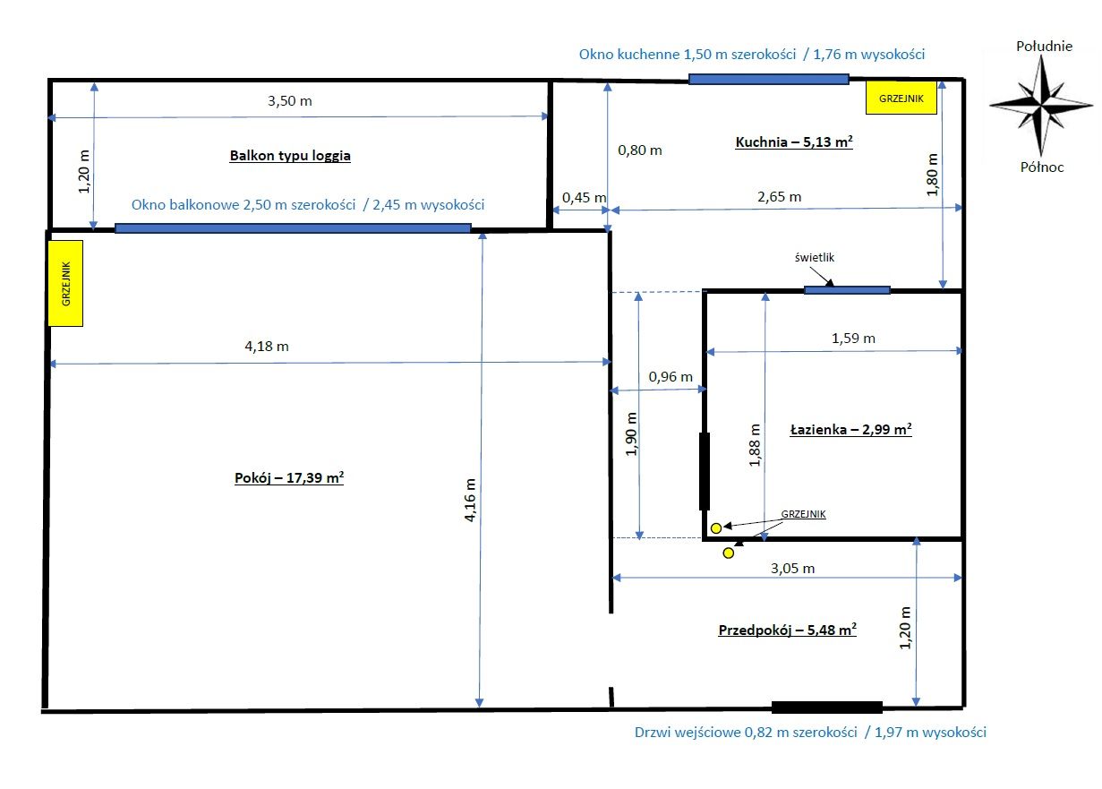 Mieszkanie 1-pokojowe Łódź Bałuty, ul. Boya-Żeleńskiego. Zdjęcie 15