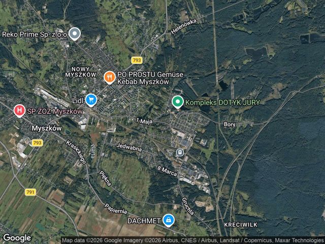 Mieszkanie 3-pokojowe Myszków Centrum, ul. 1 Maja. Zdjęcie 1