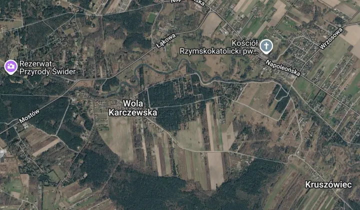 Działka rolno-budowlana Wola Karczewska, ul. Choiny
