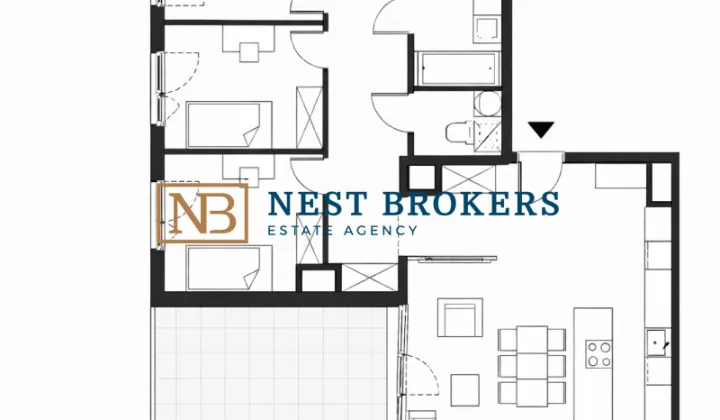 Mieszkanie 4-pokojowe Kraków Bronowice, ul. Samuela Lindego