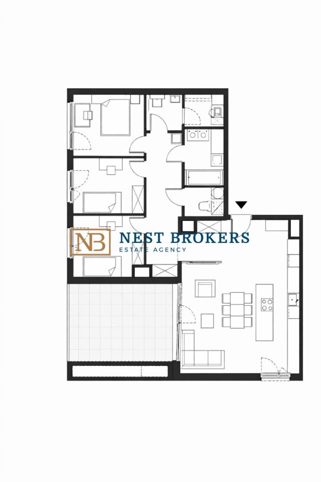 Mieszkanie 4-pokojowe Kraków Bronowice, ul. Samuela Lindego