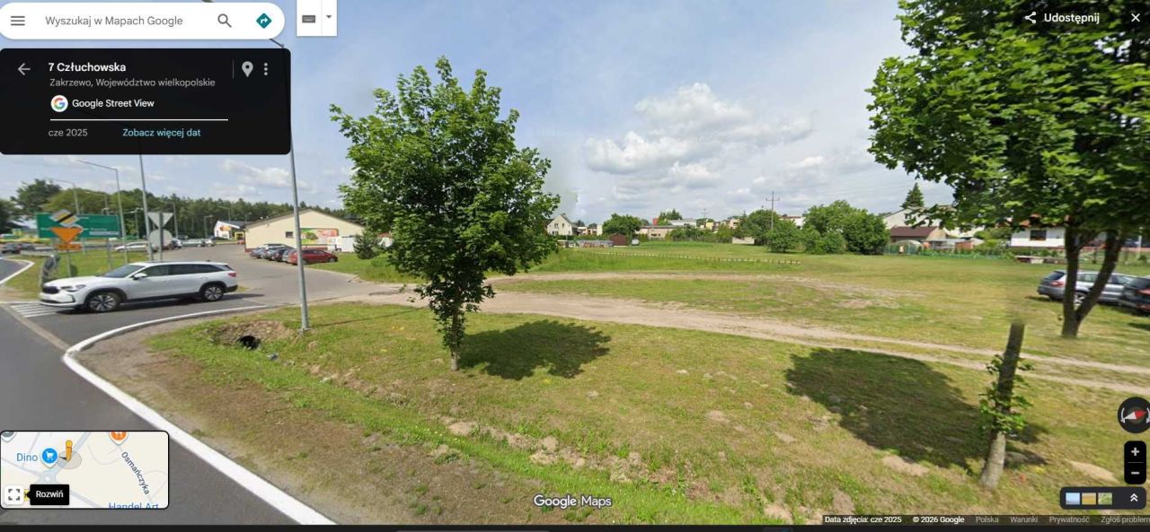 Działka inwestycyjna Zakrzewo. Zdjęcie 2