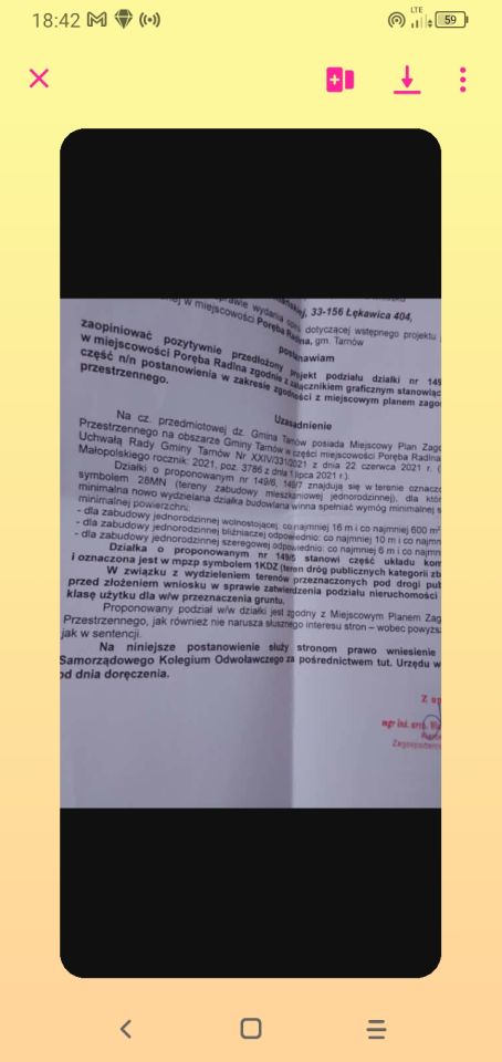 Działka budowlana Tarnów, Łękawica. Zdjęcie 4