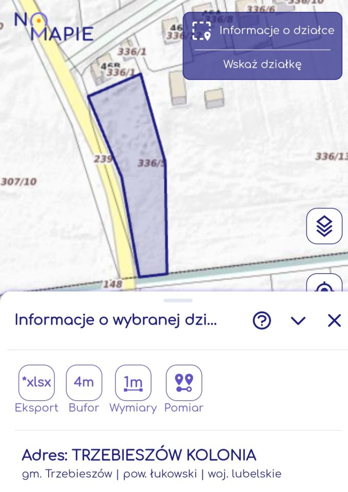 Działka rolno-budowlana Trzebieszów-Kolonia. Zdjęcie 1