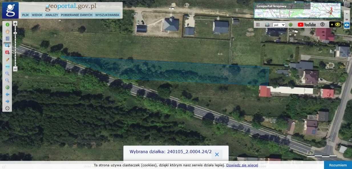 Działka rolno-budowlana Nowa Wieś. Zdjęcie 2