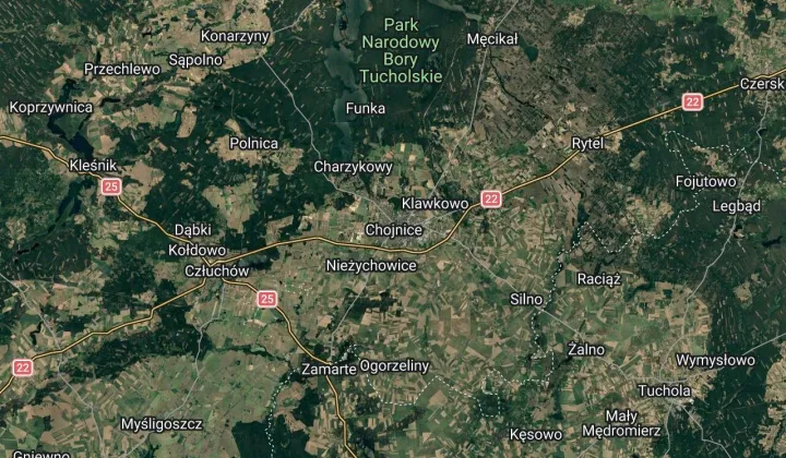 Działka rod Chojnice, ul. Kościerska