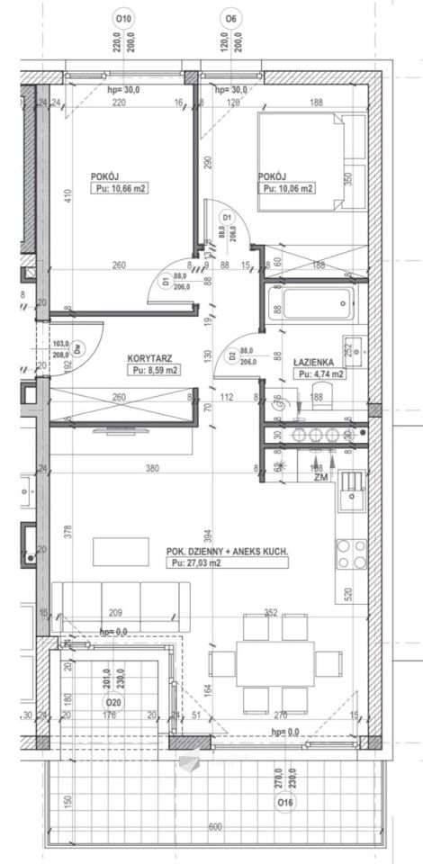 Mieszkanie 3-pokojowe Poznań Podolany, ul. Jasielska. Zdjęcie 31