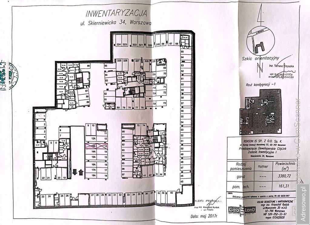 Garaż/miejsce parkingowe Warszawa Wola, ul. Skierniewicka