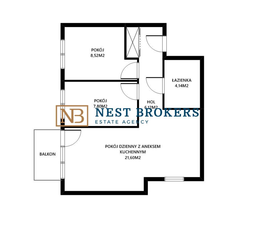 Mieszkanie 3-pokojowe Kraków, ul. Rydlówka. Zdjęcie 17